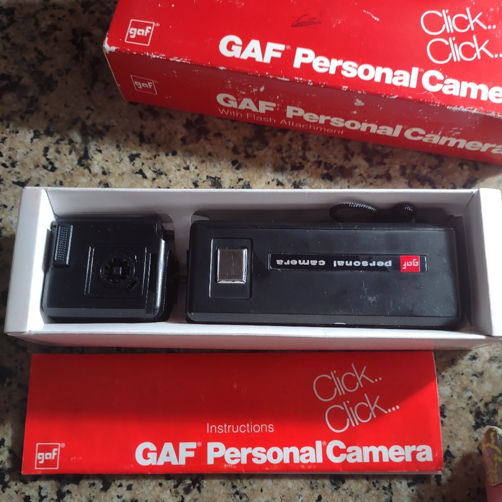 Vintage 1970's GAF Personal Camera